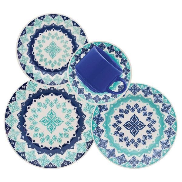 Aparelho Jantar/chá Donna Lola 20 Peças