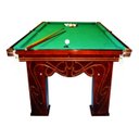 Ver imagem 3 de Mesa de Sinuca Residencial com Tabos e Bolas 1042 Klopf