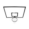 Tabela Basquete Juvenil 0,80 X 1,20 Klopf 1023 - 18mm Compensado Naval Unitário sem Aro - 3