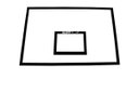 Ver imagem 2 de Tabela Basquete individual Oficial Klopf 1021 1,80 x 1,20 m Compensado Naval sem Aro