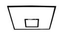 Ver imagem 4 de Tabela Basquete individual Oficial Klopf 1021 1,80 x 1,20 m Compensado Naval sem Aro