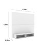 Painel para TV até 42 Polegadas com Nichos Twister Moderno TCIL Móveis - 3