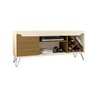 Rack Kenzo Off White com Cinamomo - Móveis Bechara - 1