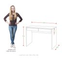 Ver imagem 4 de Escrivaninha para Escritório Max Zanzini 2 Gavetas 126cm