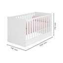 Ver imagem 3 de Berço Mini Cama Doce Sonho Branco - Qmovi
