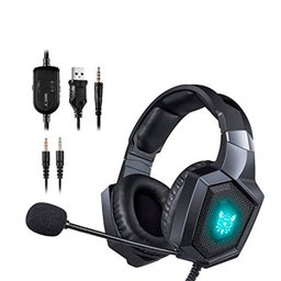 Fone Gamer Headset LED Onikuma K8 xbox Pc Celular Rgb Ps4 - 1