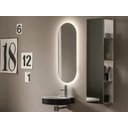 Ver imagem 6 de Espelho Lapidado Oval Iluminado com led quente - 50X100cm Woodglass oval quente 50x100cm