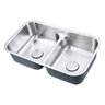 Cuba cozinha aço inox 1mm escovado C202LD 81,9x47,8x21,5cm - 4
