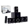 Home Theater Bluetooth 5.1 Caixa de Som Subwoofer 45W com Rádio FM Led USB Sd para TV Som Dvd Com - 2