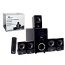 Home Theater Bluetooth 5.1 Caixa de Som Subwoofer 45W com Rádio FM Led USB Sd para TV Som Dvd Com - 1