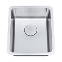 Ver imagem 1 de Cuba de embutir de aço inox 1mm escovado F106 39x45x18,5cm