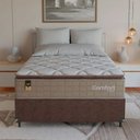 Ver imagem 6 de Cama Box Casal + Colchão Comfort Class Pillow Top 138x188 Bege/suede Marrom