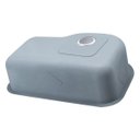 Ver imagem 5 de Cuba de cozinha de aço inox 1mm escovado C103 80x53,7x22,9cm