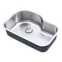Ver imagem 4 de Cuba de cozinha de aço inox 1mm escovado C103 80x53,7x22,9cm