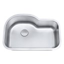 Ver imagem 1 de Cuba de cozinha de aço inox 1mm escovado C103 80x53,7x22,9cm