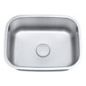 Cuba de cozinha aço inox 1mm escovado C102 59,4x45,2x22,8cm - 1