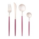 Ver imagem 1 de Faqueiro 24Pc Aço Inox Kyoto Champanhe/Nude