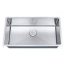 Cuba de cozinha aço inox 1mm escovado S105 81,3x45,7x22,9cm - 1