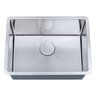 Cuba de cozinha aço inox 1mm escovado S101 58,4x45,7x22,9cm - 1