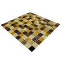 Ver imagem 7 de Pastilha de Vidro para Cozinha Banheiro Marrom 30x30cm Faixa
