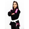 Kimono de Jiu Jitsu - Feminino In The Guard Rip Stop Preto TAMANHO:A2 - 3