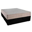 Ver imagem 3 de Cama Box Casal Suede + Colchão Sereneprime Molas Ensacadas 138x188x65 Preto