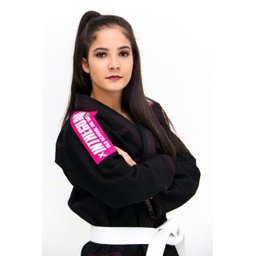 Kimono de Jiu Jitsu - Feminino In The Guard Rip Stop Preto TAMANHO:F3 - 2