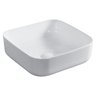 Cuba cerâmica/porcelana/louça banheiro de apoio quadrada 115 - 1