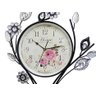 Relógio de Parede Retro Vintage para Decoração Flor Grande - 3