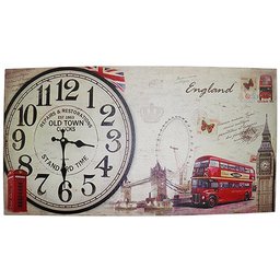 Relógio para Parede Cozinha Vintage Retro Decoração Monumentos Inglaterra (xin-04) - 1