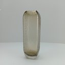 Ver imagem 2 de Vaso Decorativo Enfeite Casa Home&Co 25x8x8cm Vidro Cinza