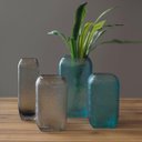 Ver imagem 6 de Vaso Decorativo Enfeite Casa Home&Co 25x8x8cm Vidro Cinza