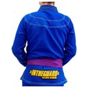 Ver imagem 2 de Kit Kimono de Jiu Jitsu + Faixa Branca Revolução In The Guard Rip Stop Azul Tamanho:A2