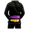 Kit Kimono de Jiu Jitsu + Faixa Branca Revolução In The Guard Rip Stop Preto Tamanho:A0 - 4