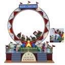 Ver imagem 1 de Cenario Roda Gigante Natal Natalino Papai Noel Led Trem Movimento Enfeite Musical Decoraçao Quarto S