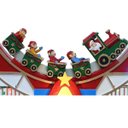 Ver imagem 6 de Cenario Roda Gigante Natal Natalino Papai Noel Led Trem Movimento Enfeite Musical Decoraçao Quarto S