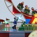 Ver imagem 3 de Cenario Roda Gigante Natal Natalino Papai Noel Led Trem Movimento Enfeite Musical Decoraçao Quarto S