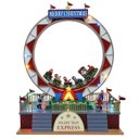 Ver mais imagens de Cenario Roda Gigante Natal Natalino Papai Noel Led Trem Movimento Enfeite Musical Decoraçao Quarto S