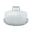 Ver imagem 1 de Queijeira Vidro Base Decorada Colonial Grande 20Cm - Mistral