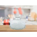Ver imagem 2 de Queijeira Vidro Base Decorada Colonial Grande 20Cm - Mistral