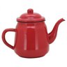 Conjunto Esmaltado para Café Bule Tradicional Vermelho 1700ml com 6 Mini Canecas Esmaltadas - Yazi - 3