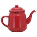 Ver imagem 3 de Conjunto Esmaltado para Café Bule Tradicional Vermelho 1700ml com 6 Mini Canecas Esmaltadas - Yazi