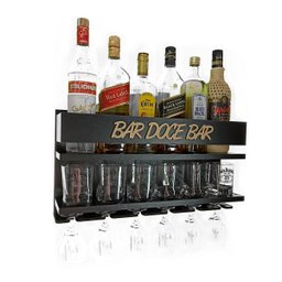 Barzinho de Parede - Bar Doce Bar - 54x28 - Preto - 2