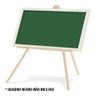 CAVALETE PARA LOUSA INFANTIL SUPORTE TRIPE PARA QUADRO EM MADEIRA30X40CM DESMONTAVEL 85CM JUNGES - 5