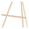CAVALETE PARA LOUSA INFANTIL SUPORTE TRIPE PARA QUADRO EM MADEIRA30X40CM DESMONTAVEL 85CM JUNGES - 3