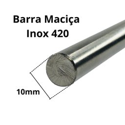 Kit Barras Churrasqueira 65cmx10mm 6un + Suportes 4un Inox - 7