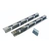 Kit Barras Churrasqueira 65cmx10mm 6un + Suportes 4un Inox - 2