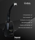 Ver imagem 3 de Torneira Luna 4 Temperatura Black 5500w 220v Zagonel