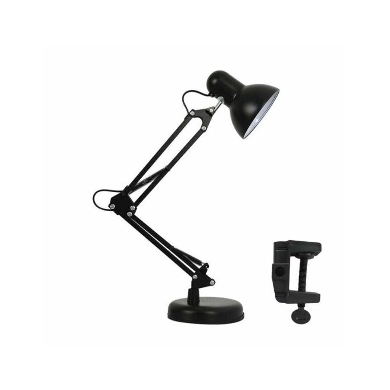 Luminária Articulada Escritório Leitura Base Mesa Pixar Suporte Garra Articulavel