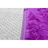 Tapete para Sala e Quarto Peludo Felpudo Macio 1,40x1,00 Lilás - 9